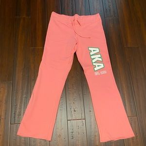 Pink AKA Drawstring Lounge/Sweat Pants